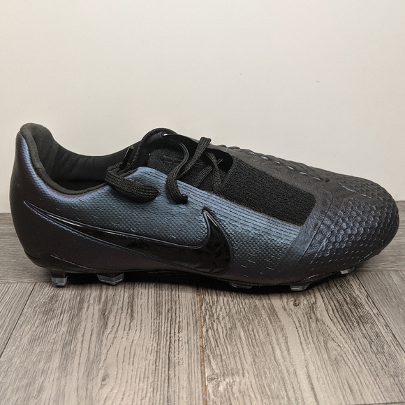 New Nike Jr. Phantom Venom Elite FG Black/Black - Picture 4 of 10